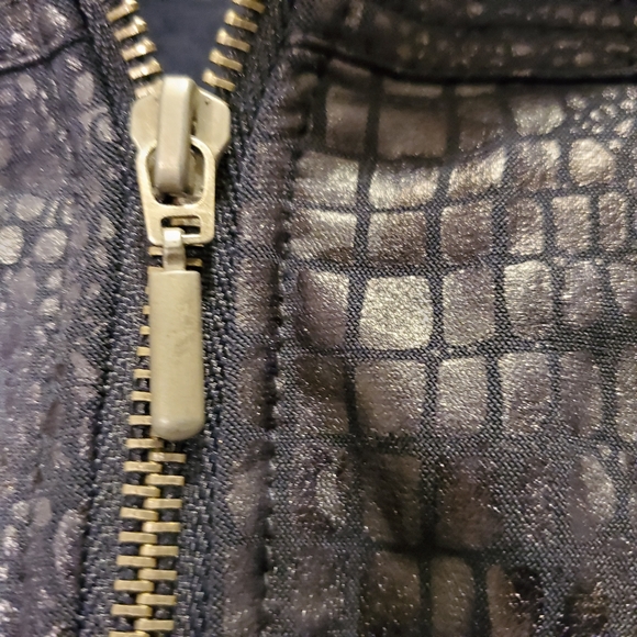 Ruby Rd. Alligator Patterned Jacket, Size 16 - Picture 4 of 7